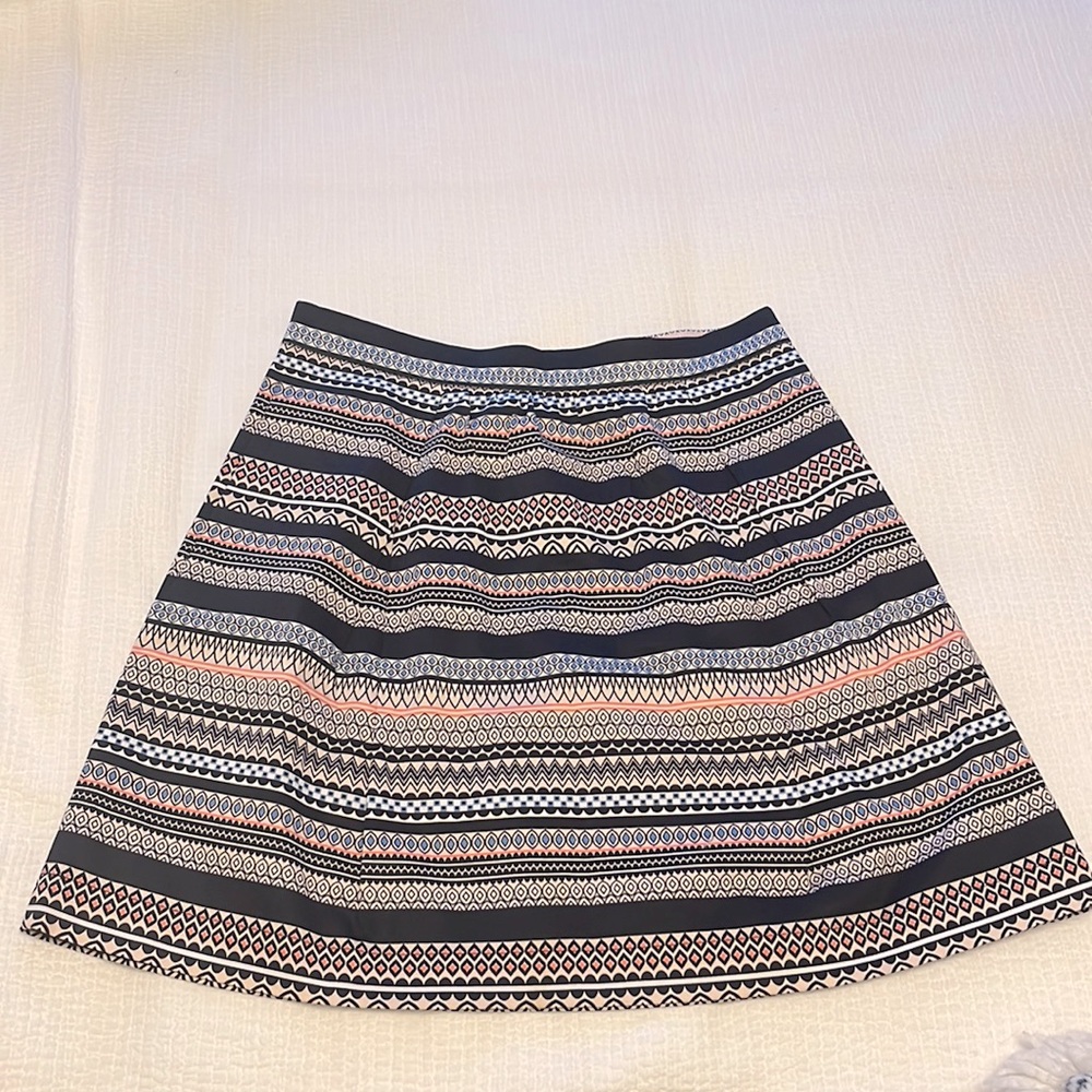 J.Crew Factory Geometric Print Skirt - Size 2
